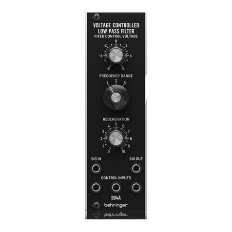 Behringer 904A User manual