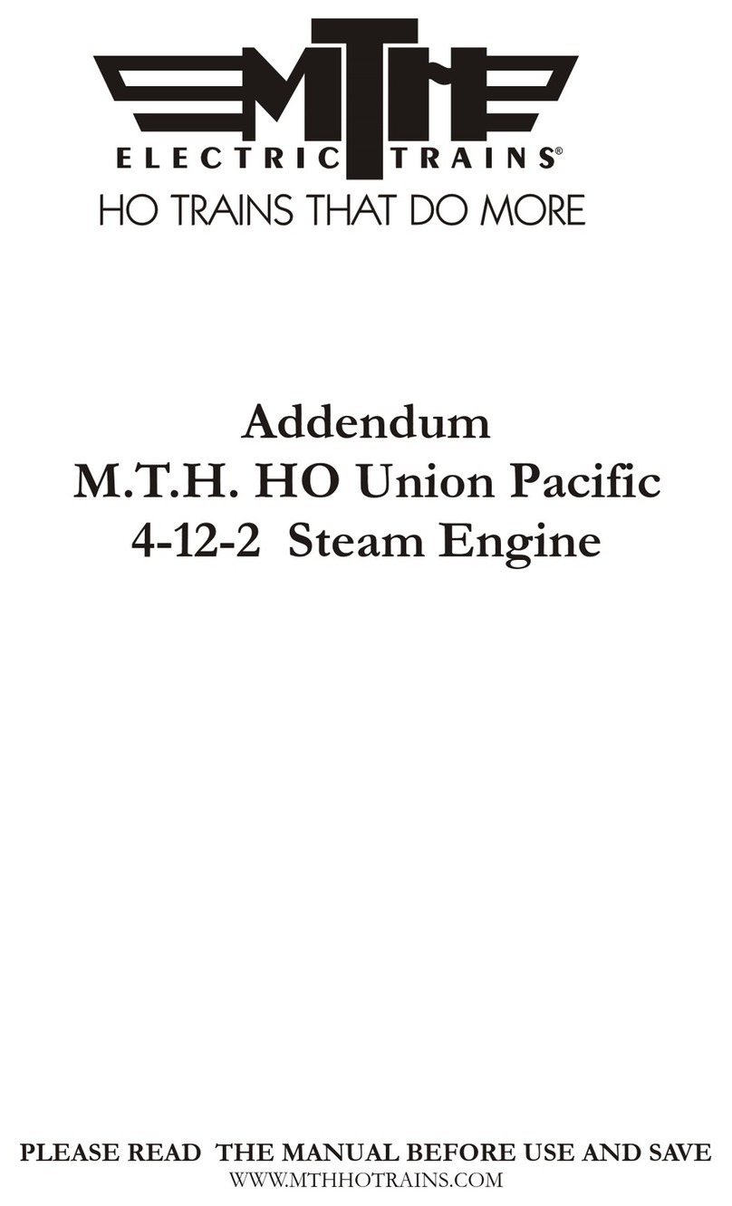 MTHTrains UP 4-12-2 Installation and operating instructions