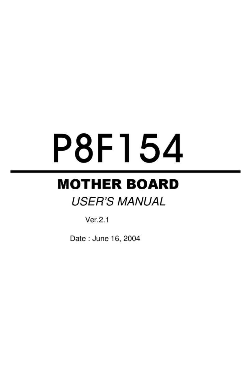 Freetech P8F154 User manual