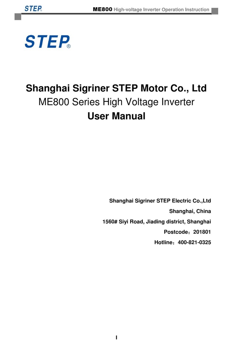 STEP ME800 Series user manual