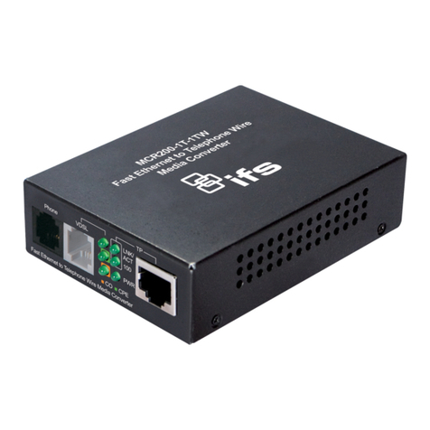 Interlogix IFS MCR200-1T-1TW user guide