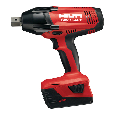 Hilti SIW 9-A22 User manual