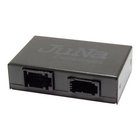 Juna 4201 Installation guide and user's manual