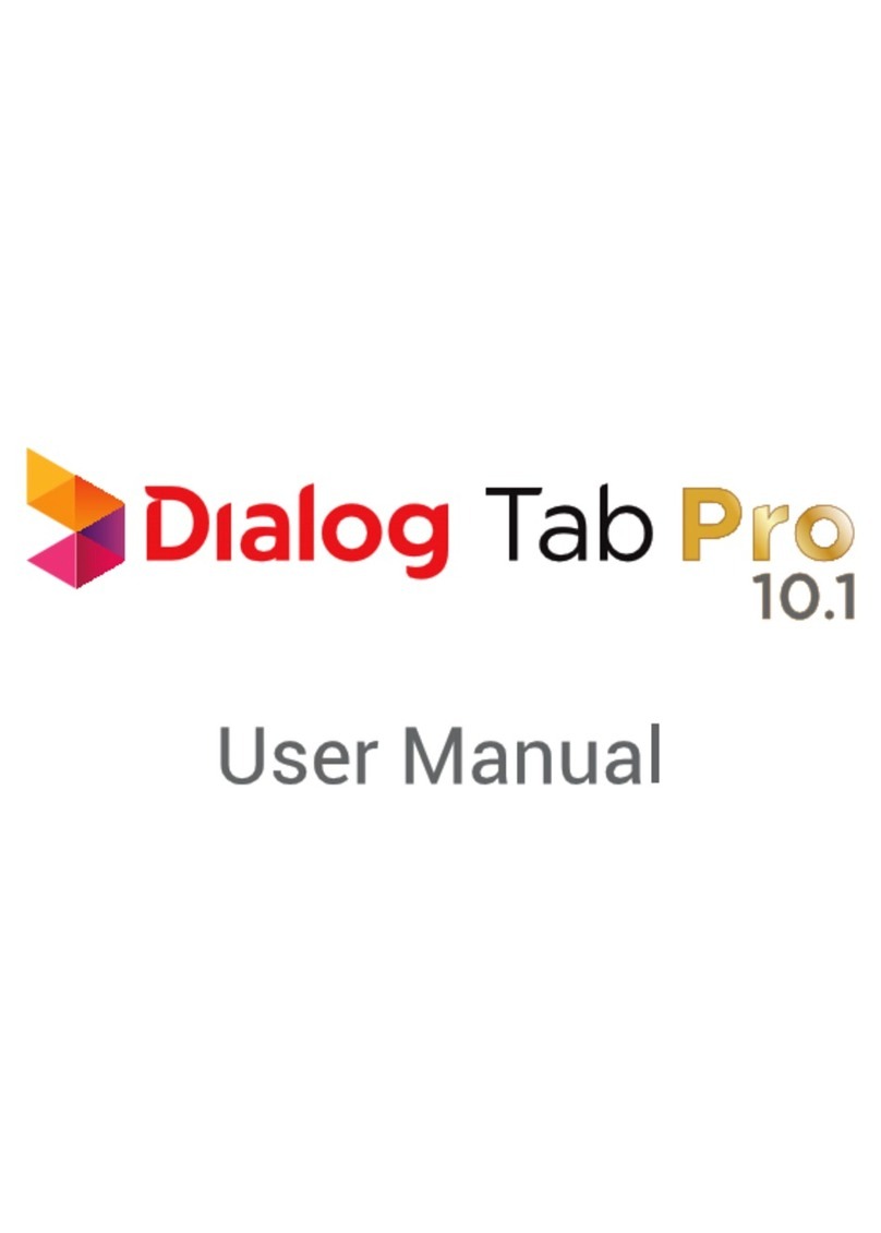 Dialog Tab Pro User manual