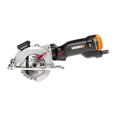 Worx WX437 Operation instructions