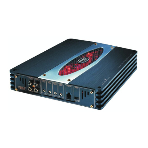 MAC Audio Micro X 1000 Owner's manual/warranty document