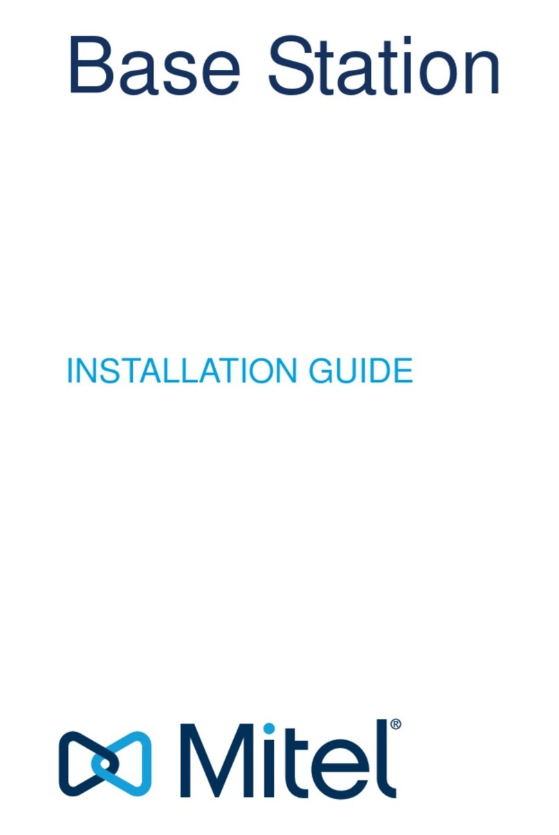 Mitel Base Station User manual