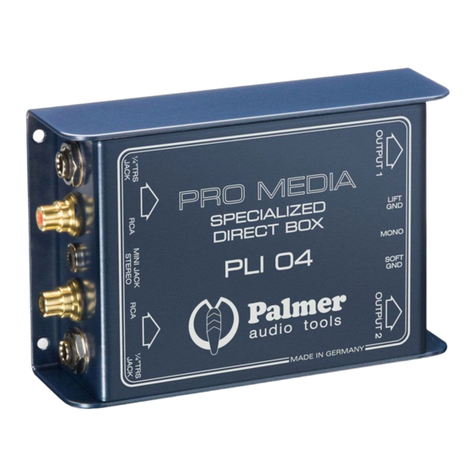 Palmer PLI-04 quick start guide