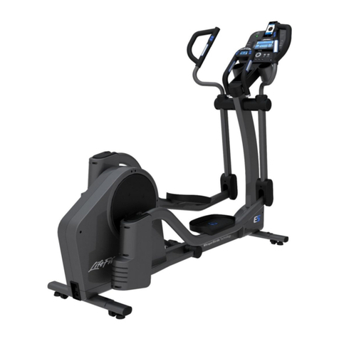 Life Fitness E5 quick start guide