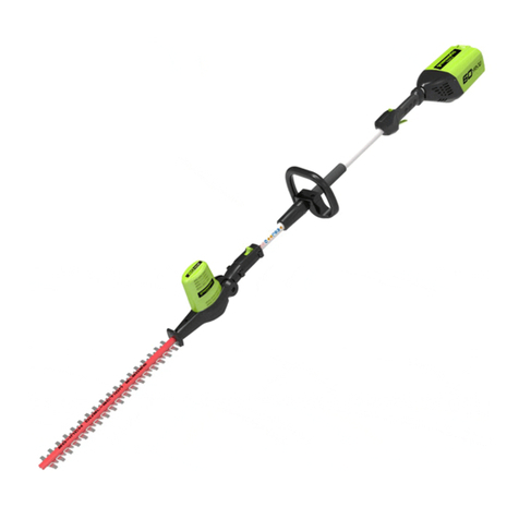 GreenWorks G60PHT Operator's manual