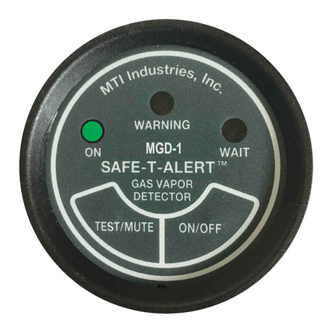 MARINE TECHNOLOGIES SAFE-T-ALERT MGD-1 user manual MARINE TECHNOLOGIES SAFE-T-ALERT MGD-1 user manual
