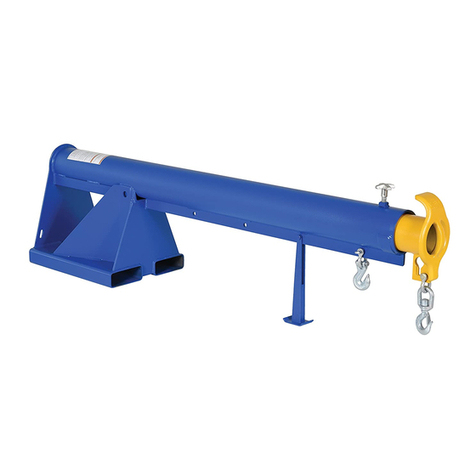Vestil LM-Series Use and maintenance manual