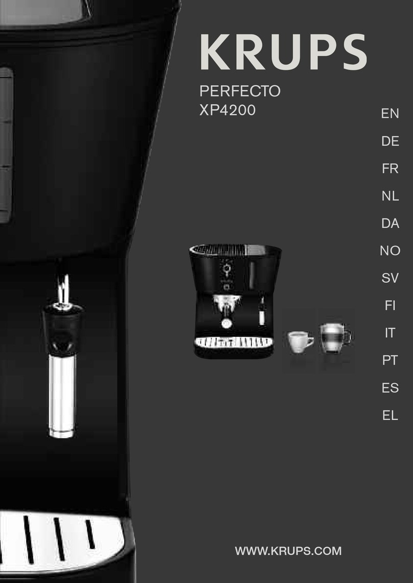 Krups PERFECTO XP4200 User manual