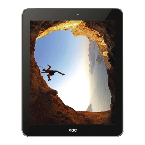 AOC D80A11 User manual