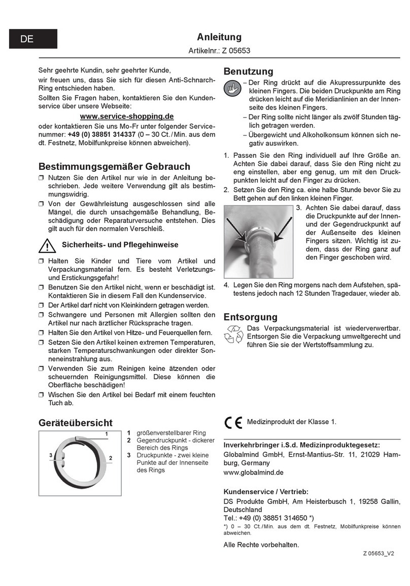 GlobalMIND Z 05653 User manual