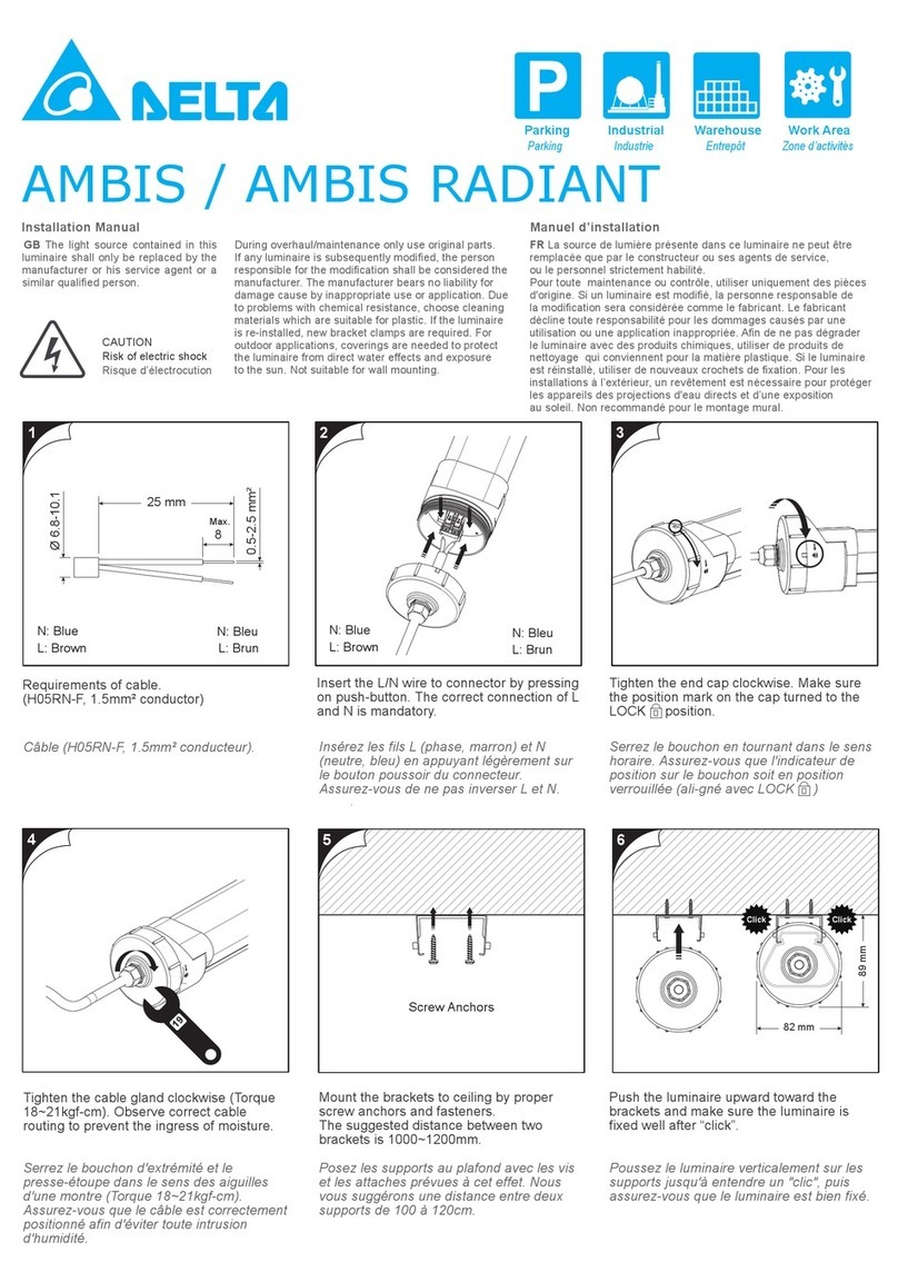 Delta AMBIS installation manual