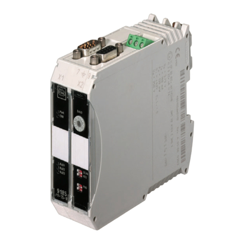 Stahl 9185 Series operating instructions