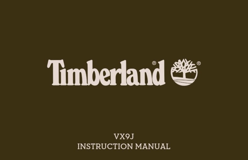 Timberland VX9J User manual