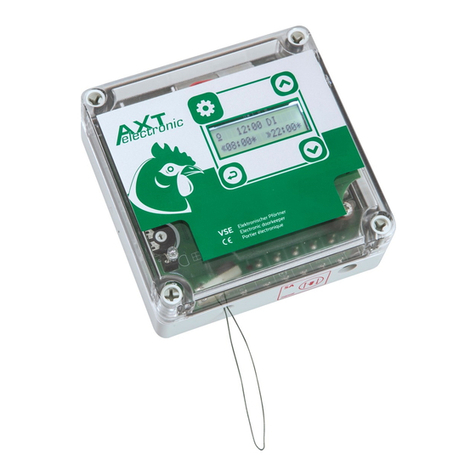 AXT ELECTRONIC VSE Insruction manual