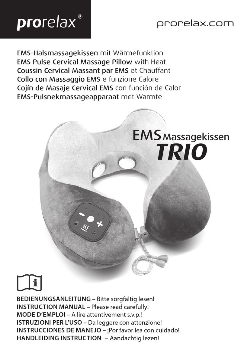 Prorelax EMS instruction manual