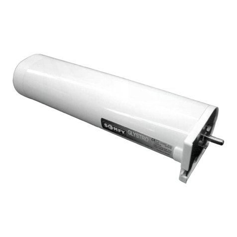 SOMFY Home Motion Glystro User manual