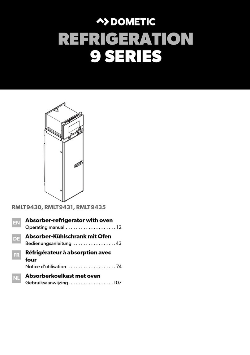 Dometic 9 SERIES User manual