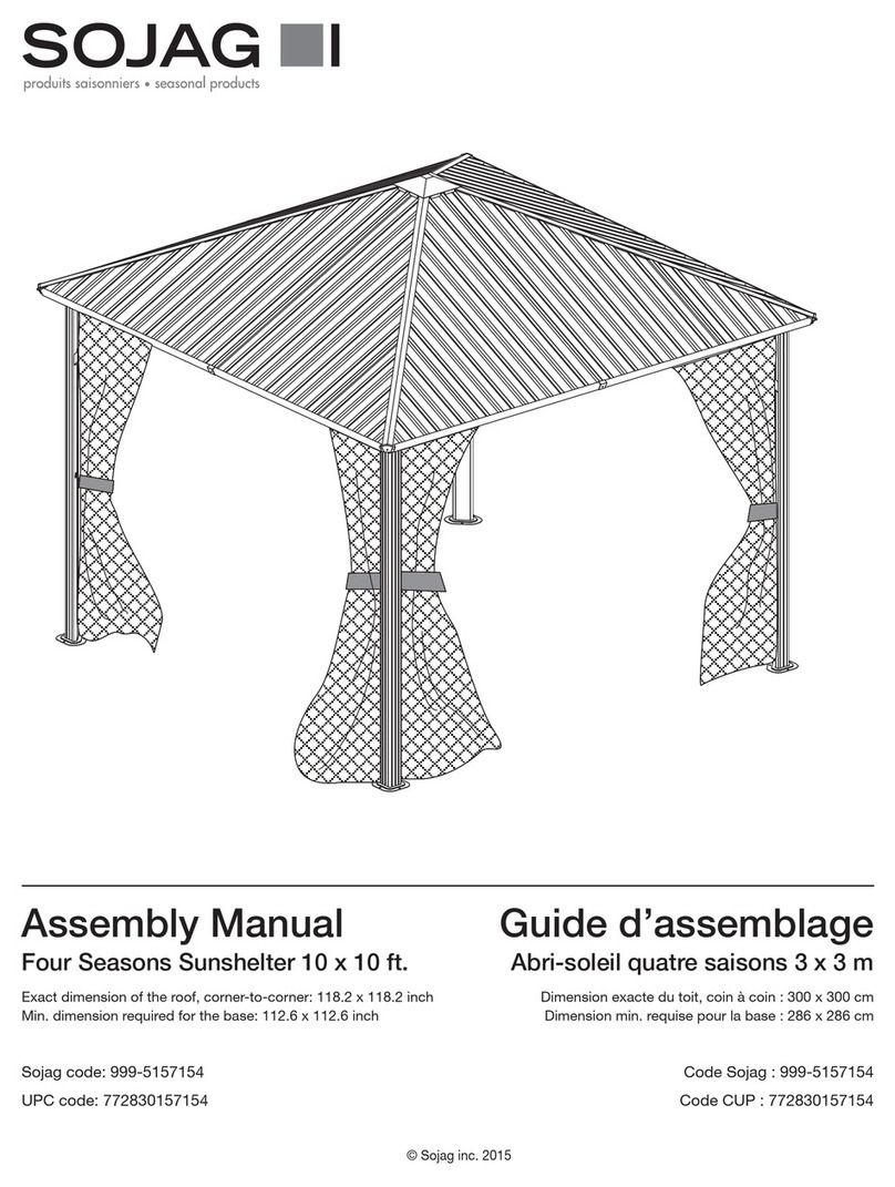 Sojag 999-5157154 User manual