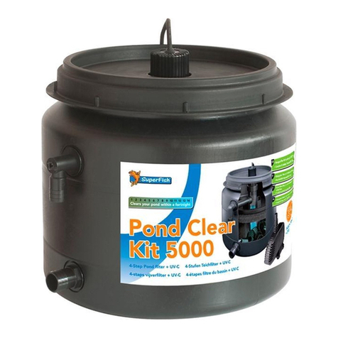 SuperFish Pond Clear 5000 quick start guide SuperFish Pond Clear 5000 quick start guide