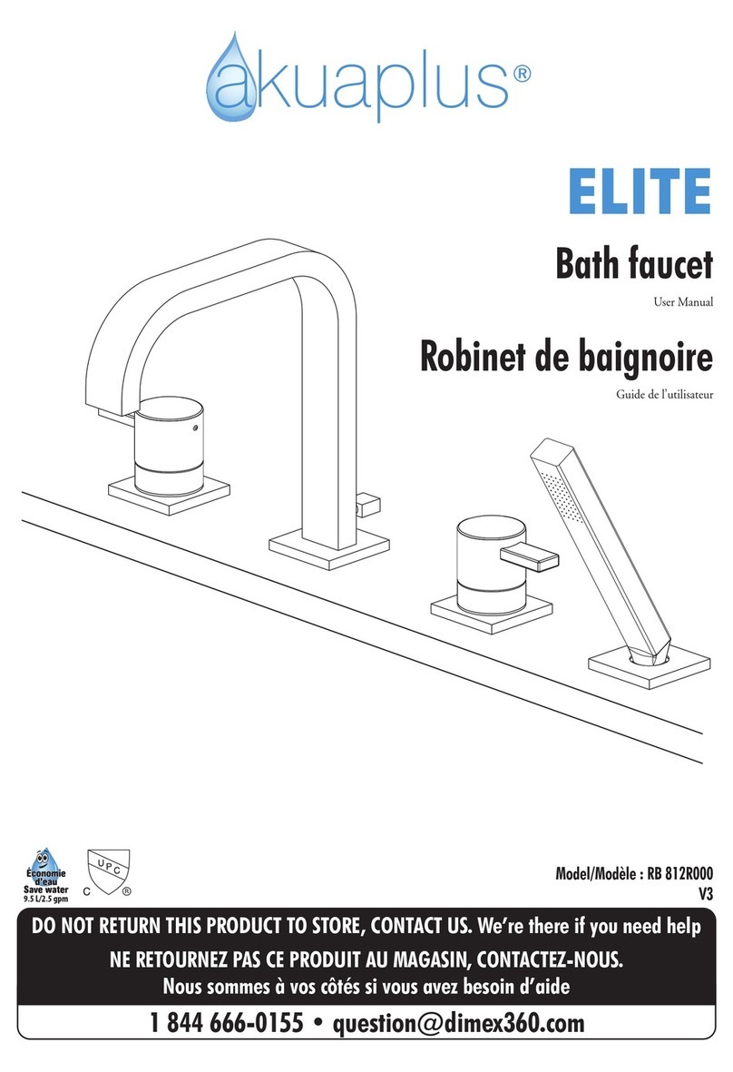 Akuaplus ELITE RB 812R000 user manual Akuaplus ELITE RB 812R000 user manual