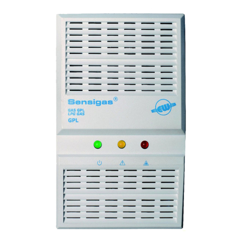 EsiWelma Sensigas ESN.0.P Series quick start guide