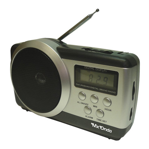Mx Onda MX-RDM5240 instruction manual
