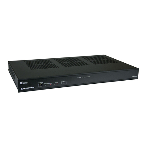 Crestron 3 Series User manual