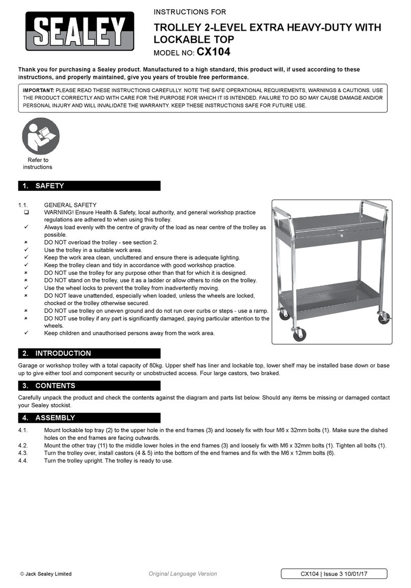 Sealey CX104 User manual