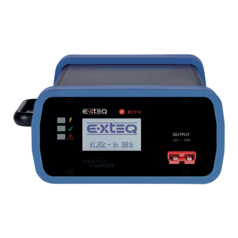 E-XTEQ BC512 User manual