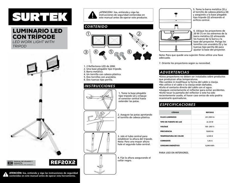 Surtek REF20X2 quick start guide