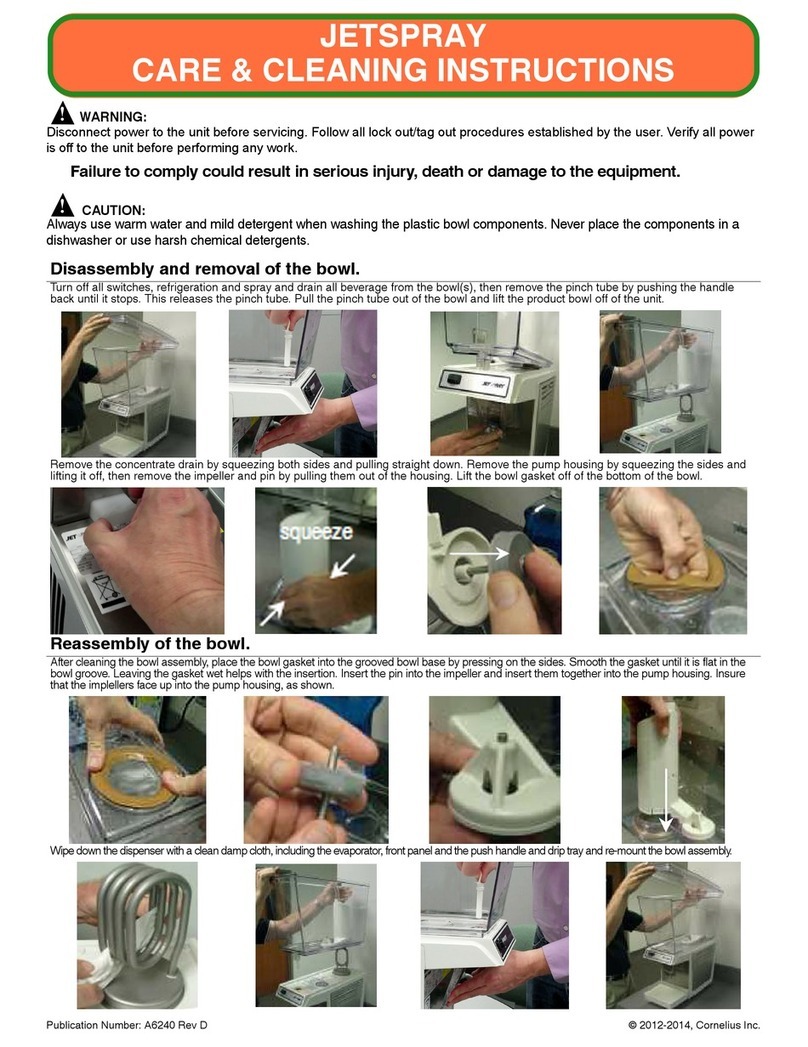 Cornelius JETSPRAY Configuration guide