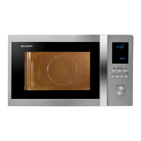 Sharp R-922STWE User manual