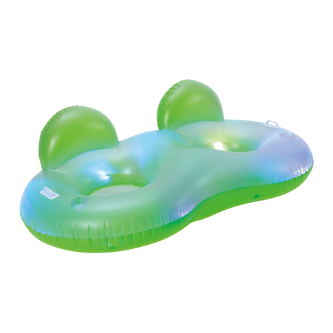Polygroup SUMMER WAVES Aqua Glow Double Tube owner's manual