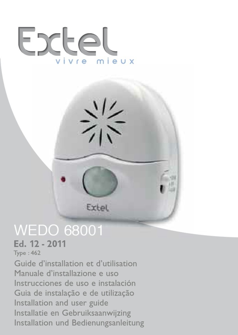 Extel WEDO 68001 Installation and user guide