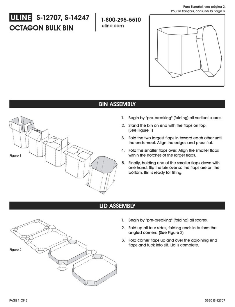 U-Line S-12707 quick start guide