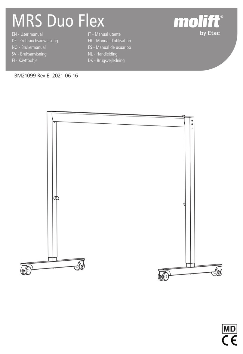 Etac molift MRS Duo Flex user manual