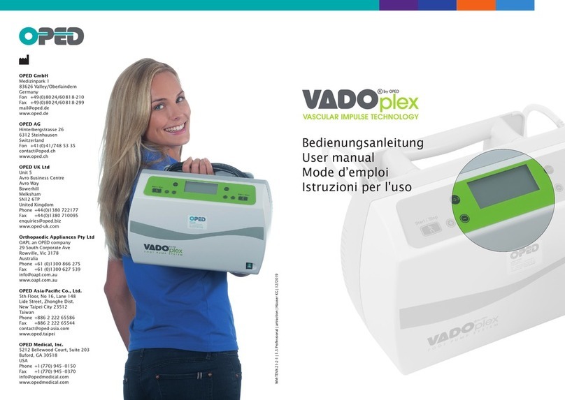 OPED VADOplex user manual