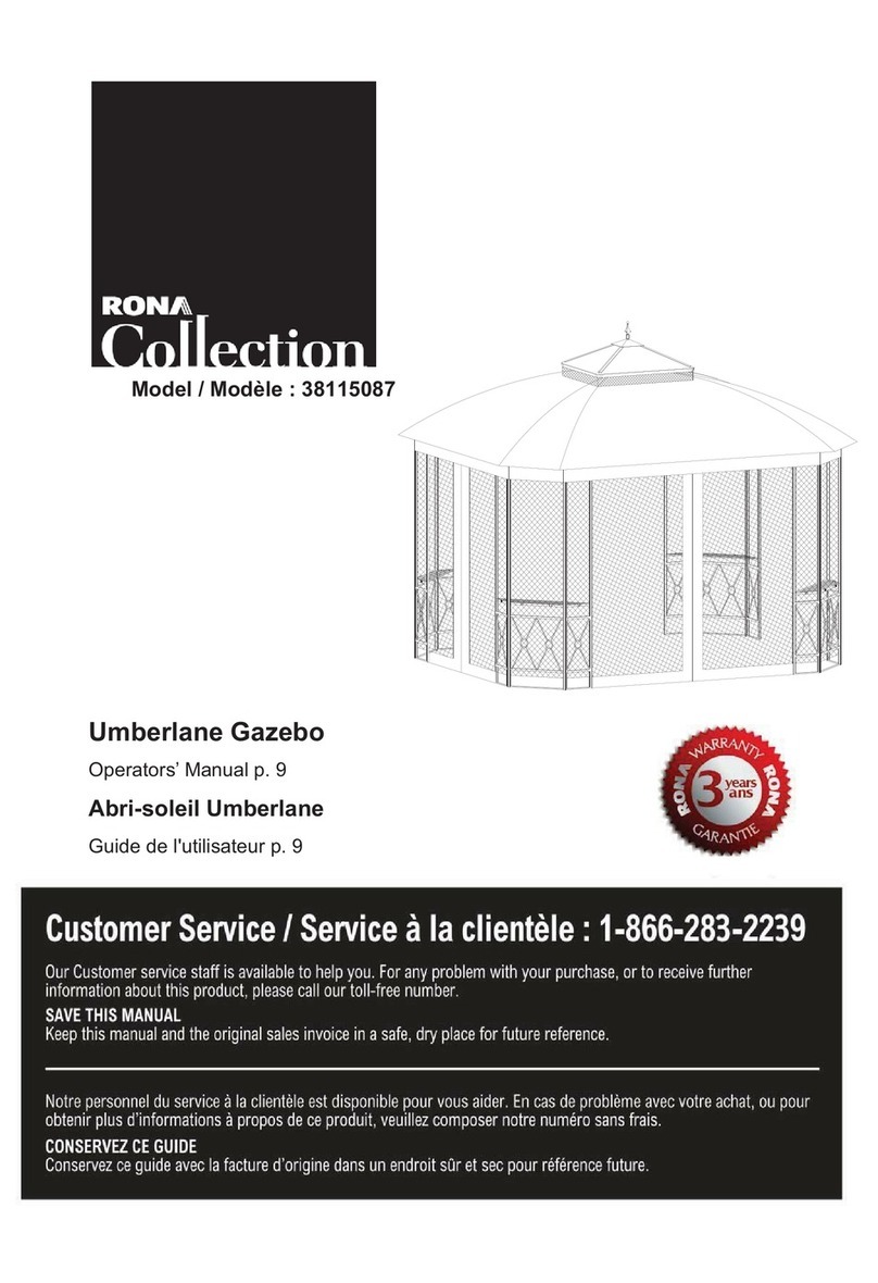 Rona 38115087 Operator's manual