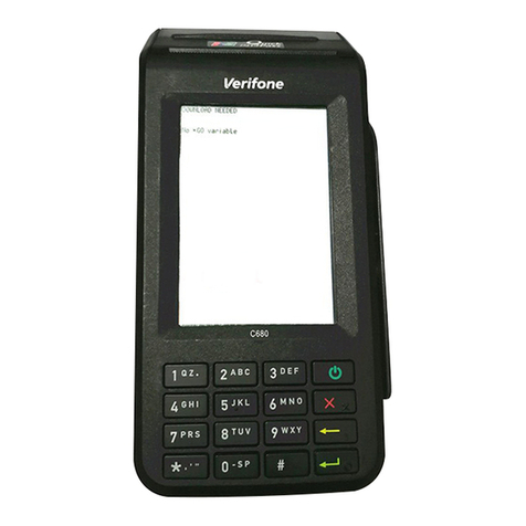 VeriFone C680 3G User manual
