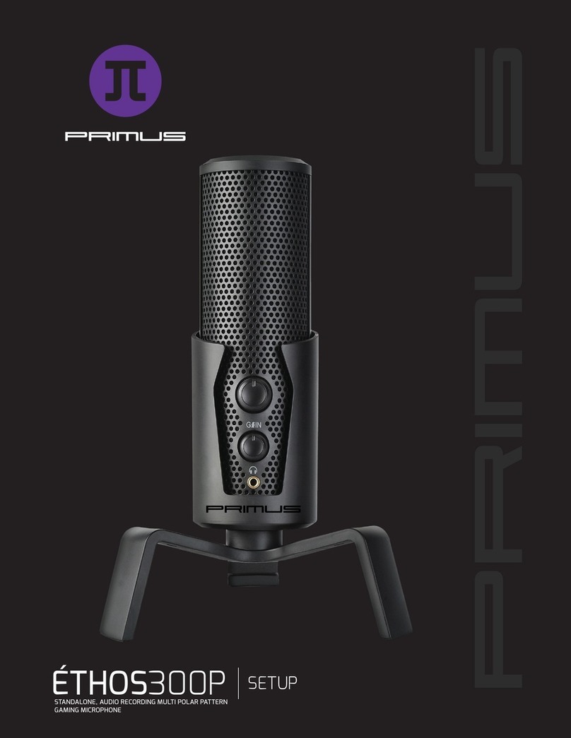 Primus ETHOS300P User manual