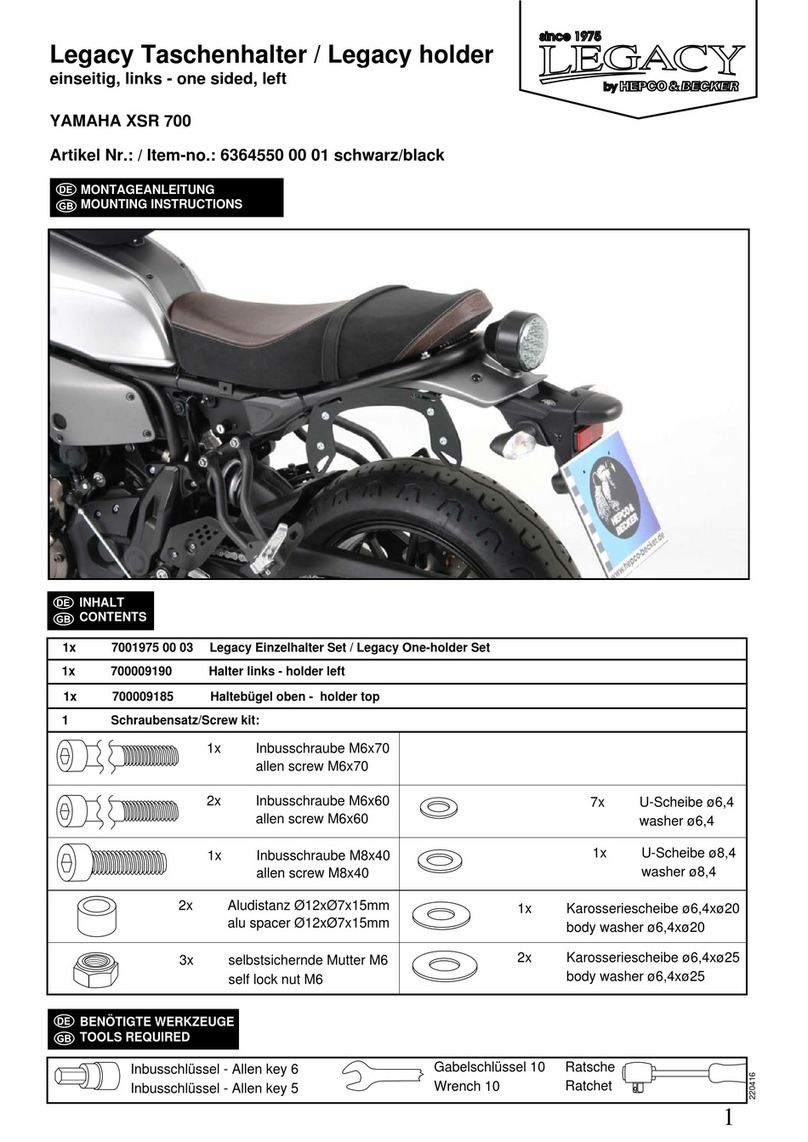 Legacy 6364550 00 01 manual