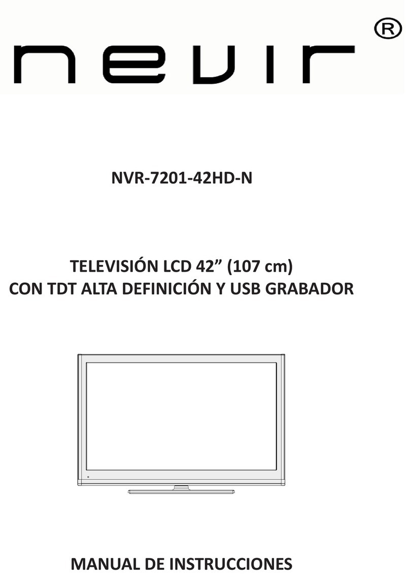 Nevir NVR-7201-42HD-N instruction manual