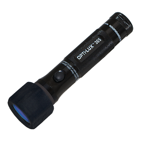 Spectroline OPTI-LUX OLX-365 User manual