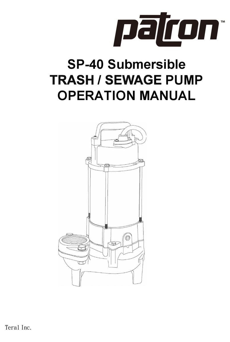 Teral Patron SP-40 Operation manual