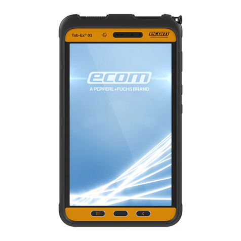 Pepperl+Fuchs Ecom Tab-Ex 03 D2 User manual